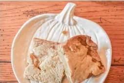Pumpkin Spice Latte White Chocolate Blondies