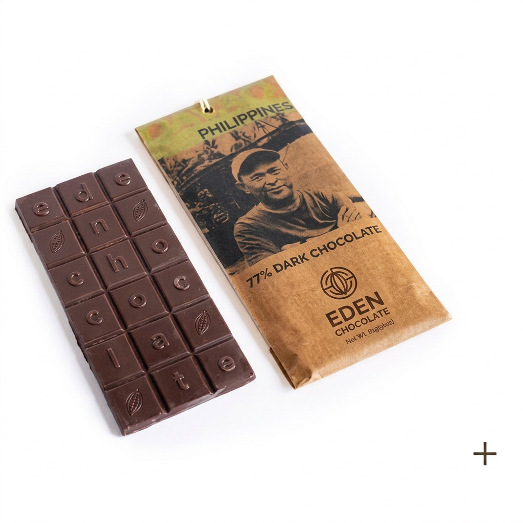 77% Davao, Philippines Dark Chocolate Bar